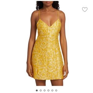 NWOT ALICE + OLIVIA
Tayla Structured Jacquard Minidress